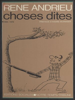 cover image of Choses dites